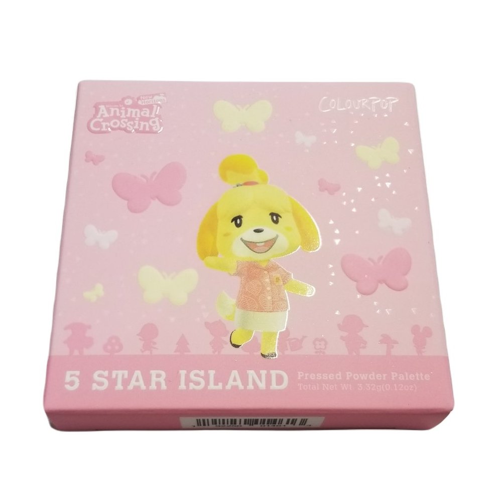 Colourpop x Animal Crossing Palette 5 Star Island